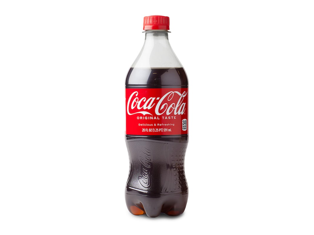 Order Coca-Cola® 20 oz Bottle Beverage food online from Qdoba Mexican Eats store, Allen Park on bringmethat.com