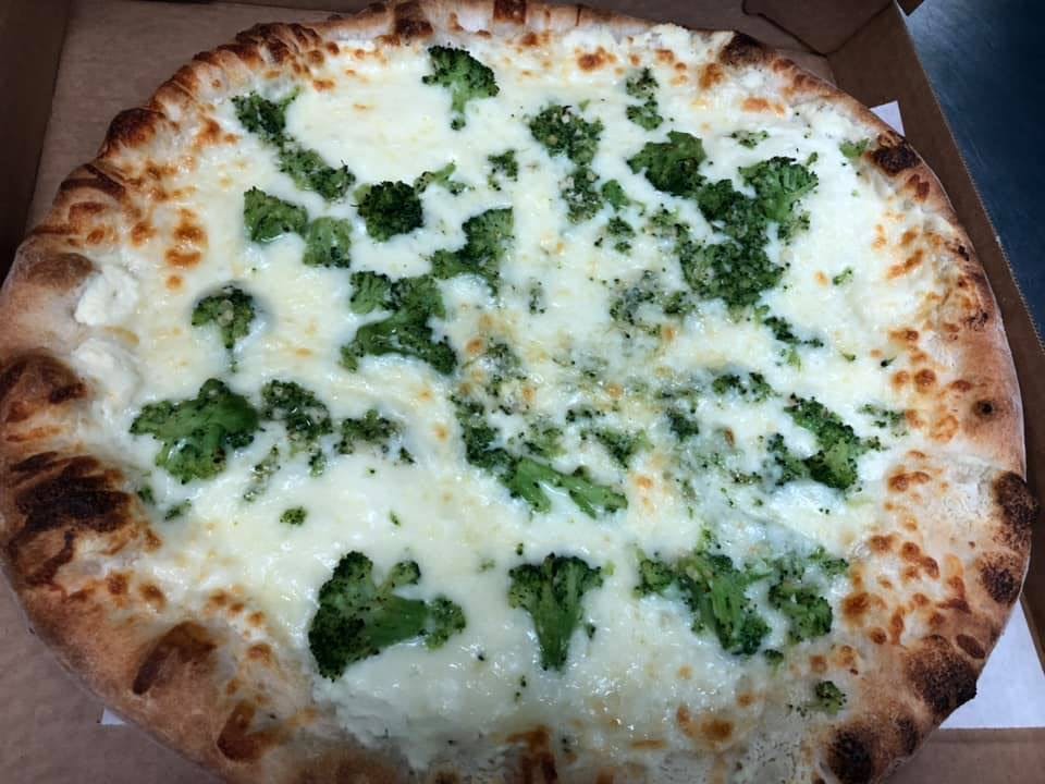 Order White Pizza - Small 12'' food online from Pronto Pizza store, Winston-Salem on bringmethat.com