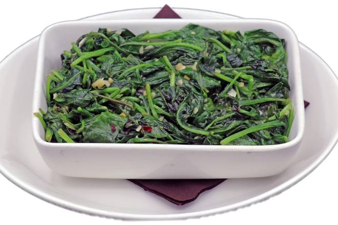 Order SAUTEED BABY SPINACH food online from Sullivan store, Leawood on bringmethat.com