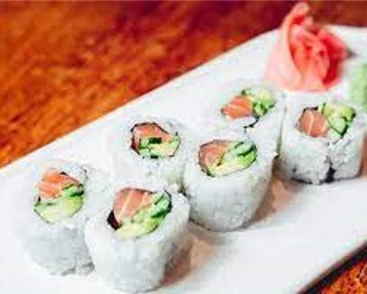 Order Alaskan Maki food online from Sushi Cafe Watertown store, Watertown on bringmethat.com