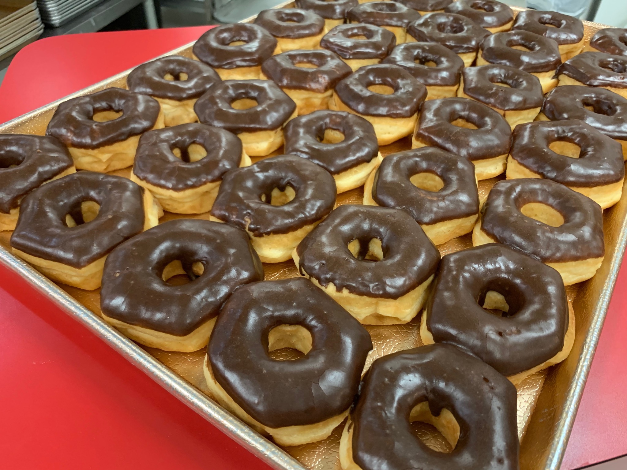 Order Half Dozen Iced Donuts food online from Shipley Do-Nuts store, Texas City on bringmethat.com