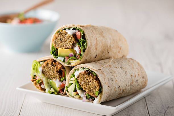 Order Falafel Wrap food online from Shawarma King store, Hemet on bringmethat.com