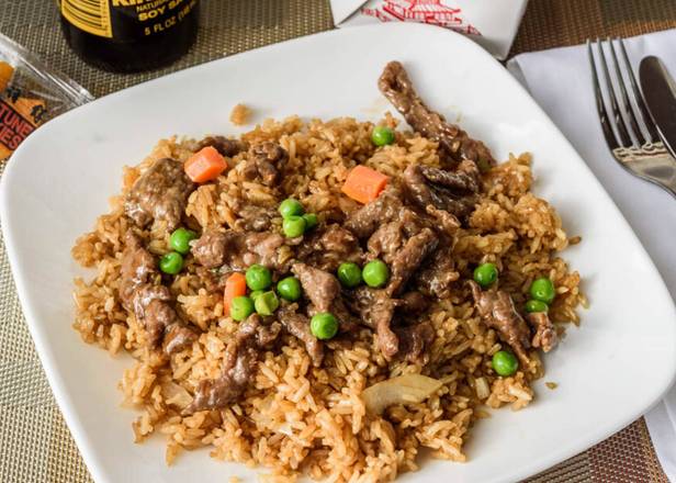 Order Beef Fried Rice牛炒饭 food online from Asian Pot store, Louisville on bringmethat.com