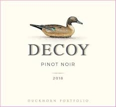 Order Duckhorn Decoy Pinot Noir (Bottle) food online from Genki Ya Organic Sushi store, Boston on bringmethat.com