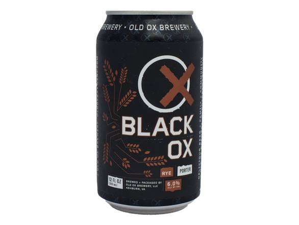 Order Old Ox Black Ox - 6x 12oz Cans food online from Exotic Wine and Liquors store, Washington on bringmethat.com