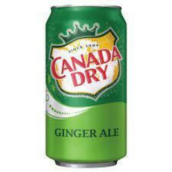 Order Canada Dry Ginger Ale 12 oz Can food online from IV Deli Mart store, Goleta on bringmethat.com