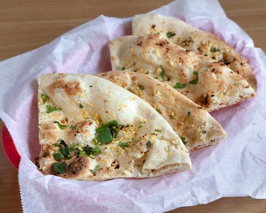 Order Garlic Naan food online from Chargha House store, Culver City on bringmethat.com