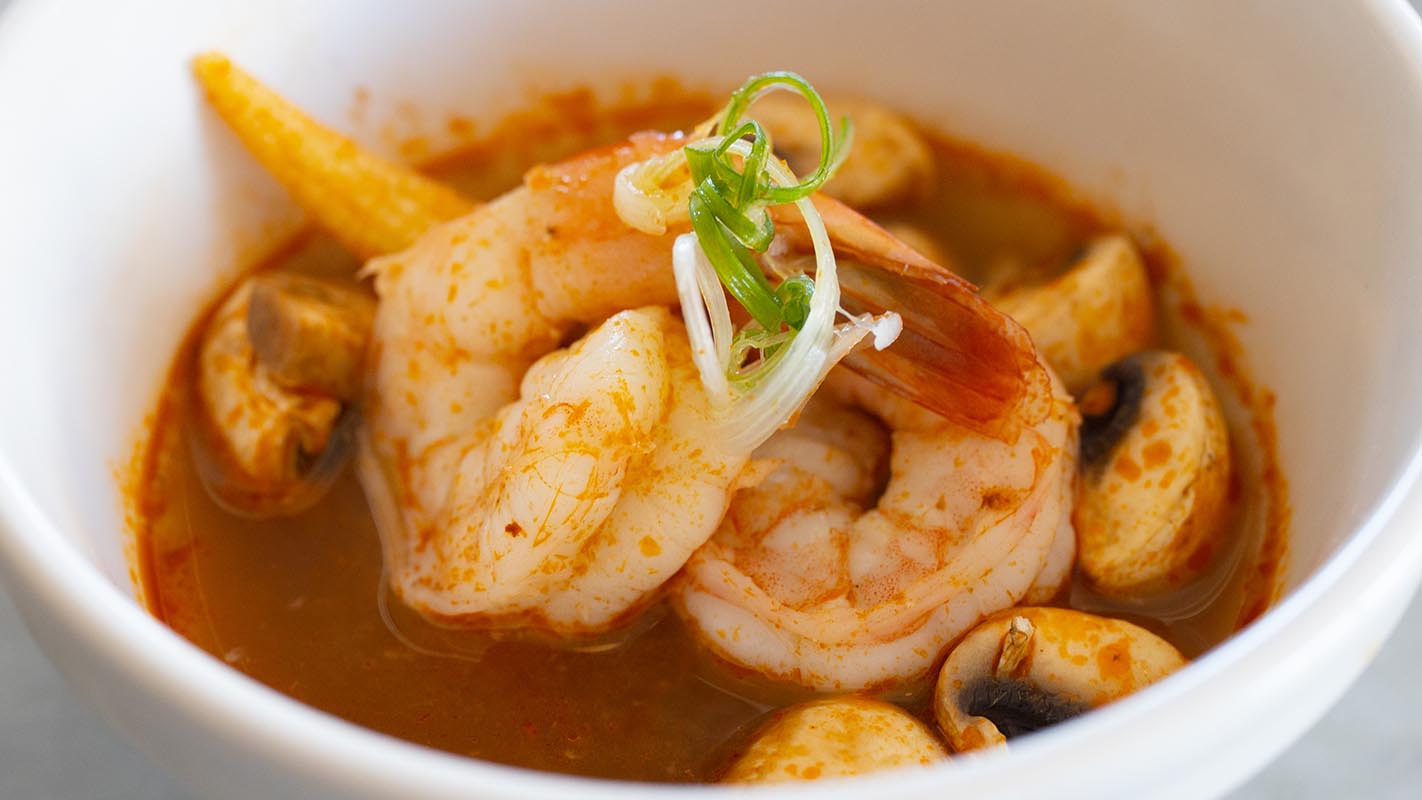 Order Tom Yum Goong Bowl food online from Charm Thai Bistro store, Oakland on bringmethat.com
