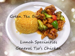 Order L2. General Tso's Chicken  左宗鸡 food online from Green Tea Bistro store, Mesa on bringmethat.com