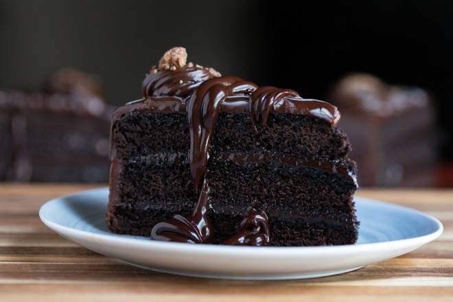 Order Chocolate Ganash Cake food online from Sandwiches Bar store, Houston on bringmethat.com