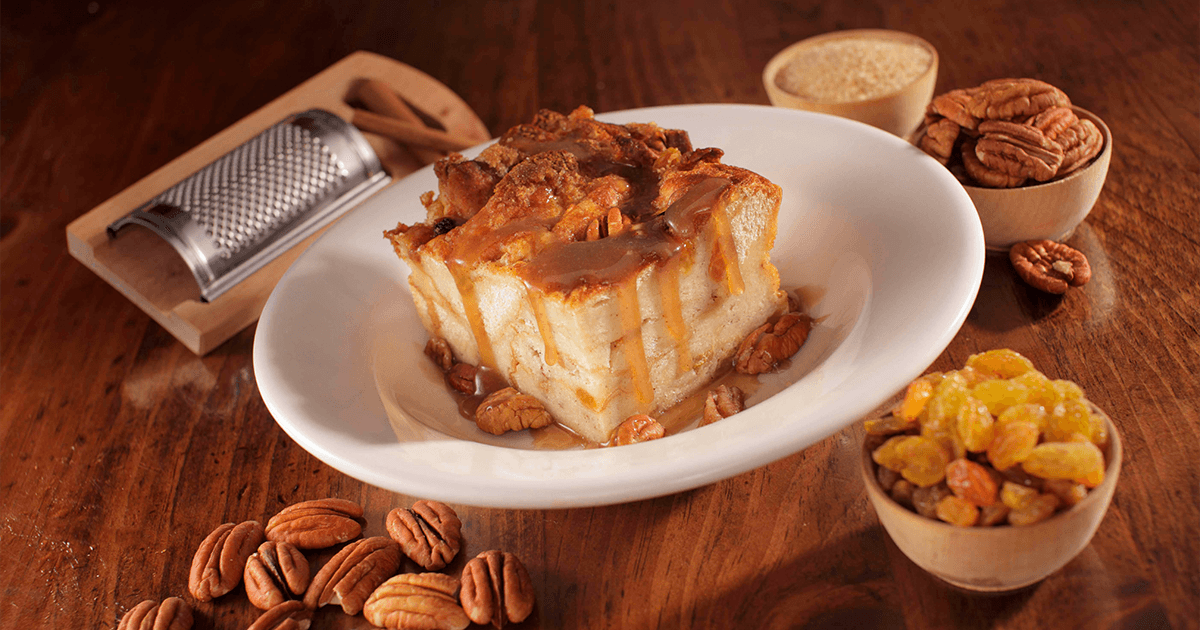 Order Bread Pudding food online from Colton Steak House And Grill store, Farmington on bringmethat.com