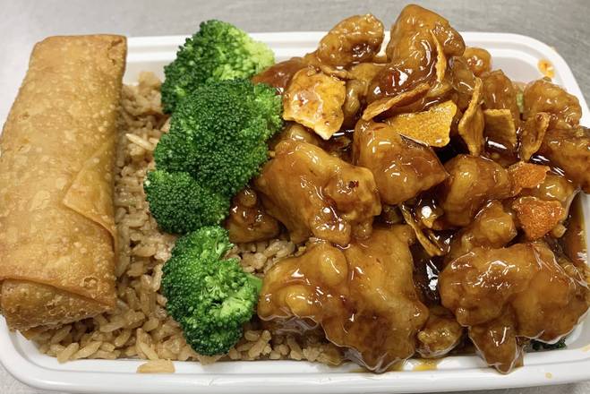 Order Orange Chicken Combo food online from East China store, Winston-Salem on bringmethat.com