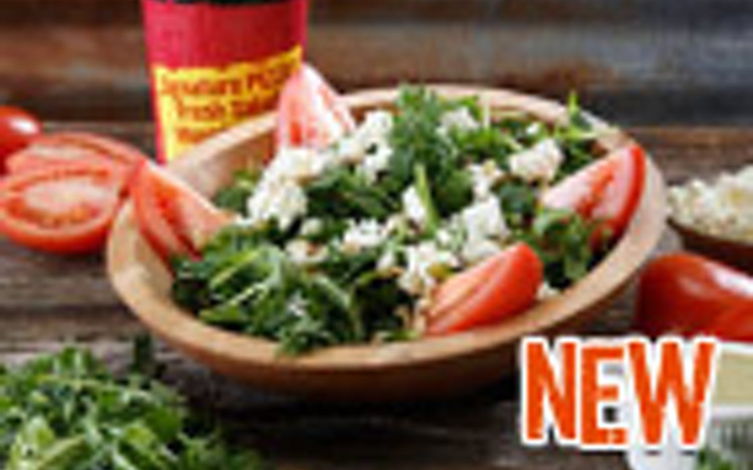 Order Ravin' Arugula Entree Salad food online from Extreme Pizza store, Alamo on bringmethat.com