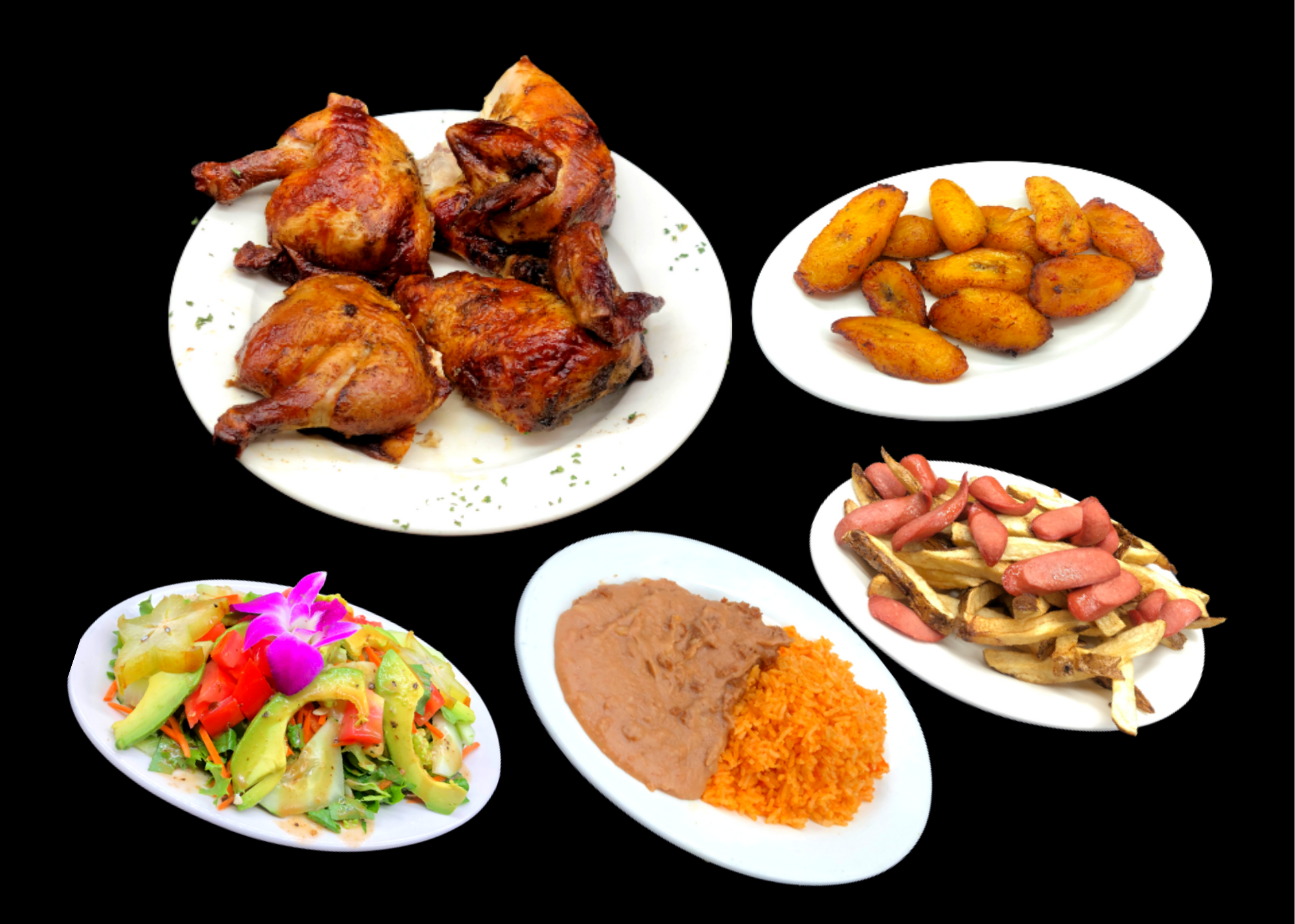 Order Family Combo food online from Salsa Y Brasa Restaurant store, New Rochelle on bringmethat.com