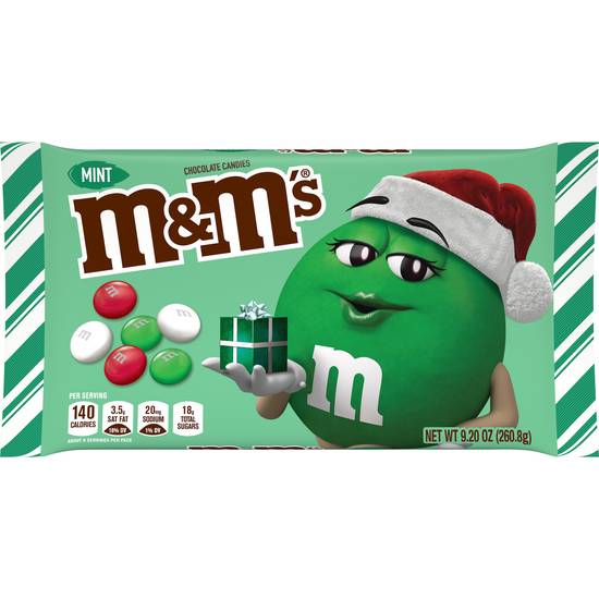 Order M&M's Holiday Mint Chocolate Candy - 9.9 oz food online from Rite Aid store, LEHIGHTON on bringmethat.com