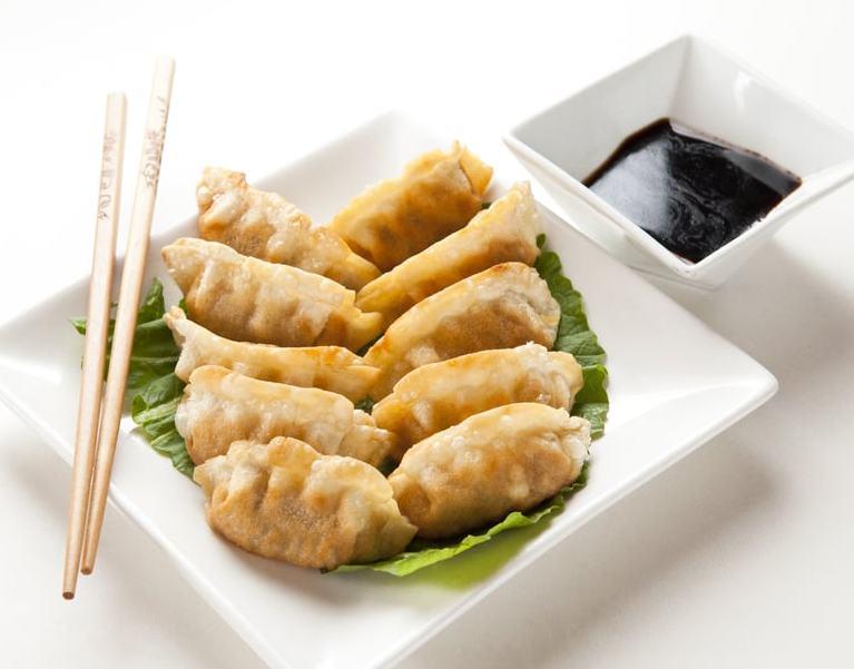 Order 3. Pot Stickers 锅贴 food online from Chow Mein House store, Las Vegas on bringmethat.com