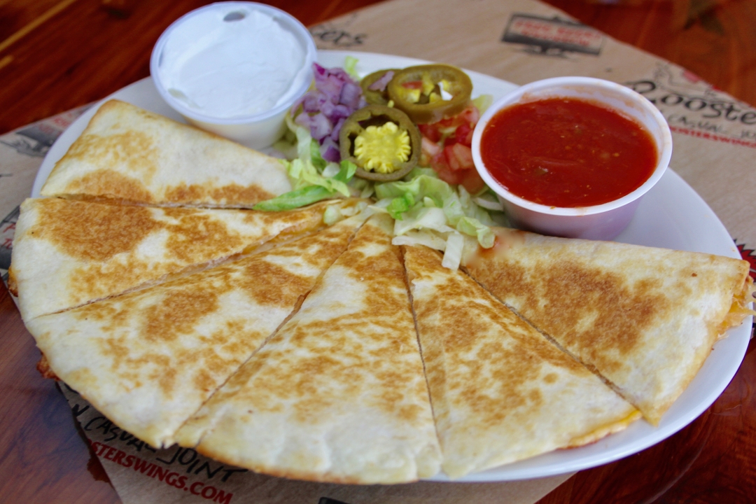 Order Quesadilla food online from Roosters store, Huntington on bringmethat.com
