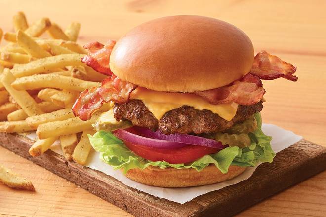 Order Classic Bacon Cheeseburger food online from Applebee store, Sidney on bringmethat.com