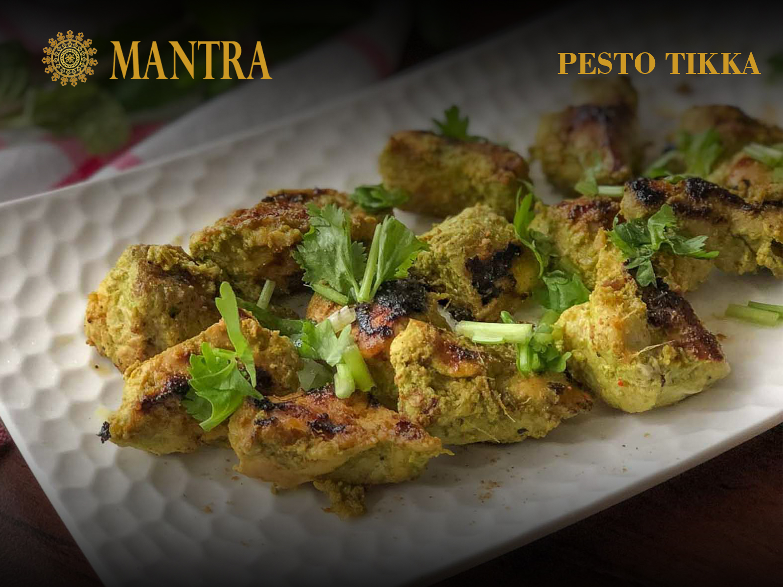 Order Pesto Tikka food online from Mantra Authentic Indian Restaurant store, Jersey City on bringmethat.com