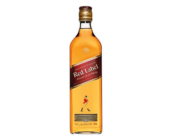 Order Johnnie Walker Red Label Blended Scotch Whiskey, 750mL bottle (40% ABV)  food online from Central Liquor Market store, Los Angeles on bringmethat.com