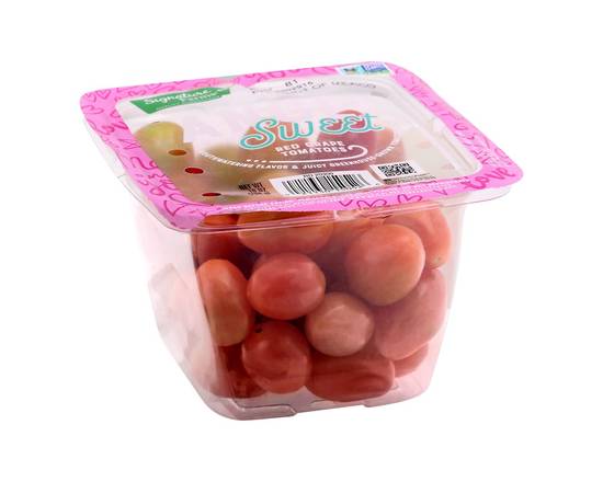 Order Signature Farms · Angel Sweet Red Cherry Tomatoes (10 oz) food online from Shaw's store, Newburyport on bringmethat.com