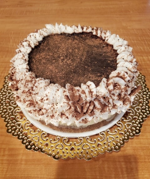 Order 6" Chocolate Cocoa Cheesecake food online from Marie Callender store, Modesto on bringmethat.com