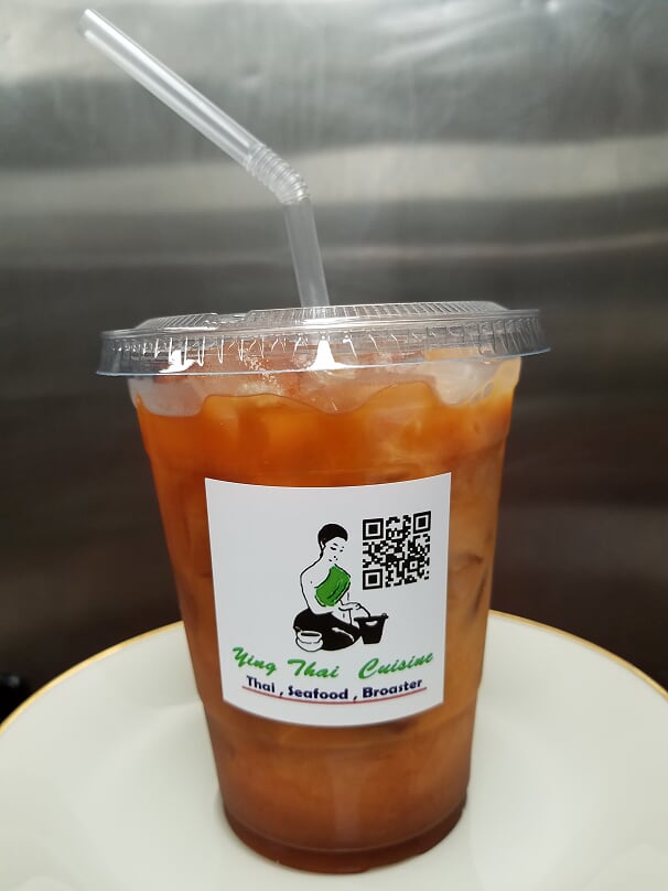 Order THAI ICE TEA food online from Ying Thai Cuisine store, Westminster on bringmethat.com