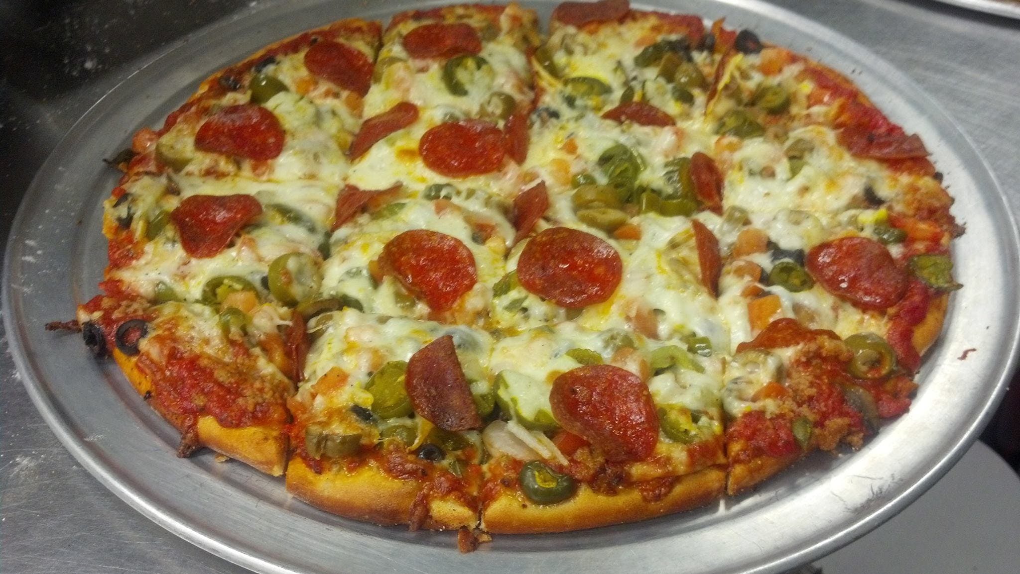 Order Combo Pizza - Small 10" food online from Langel Pizza store, Crown Point on bringmethat.com
