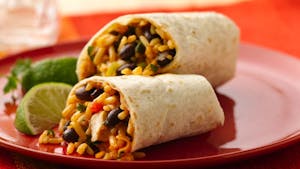 Order Chicken/Steak Burrito food online from Citra store, Chestnuthill on bringmethat.com