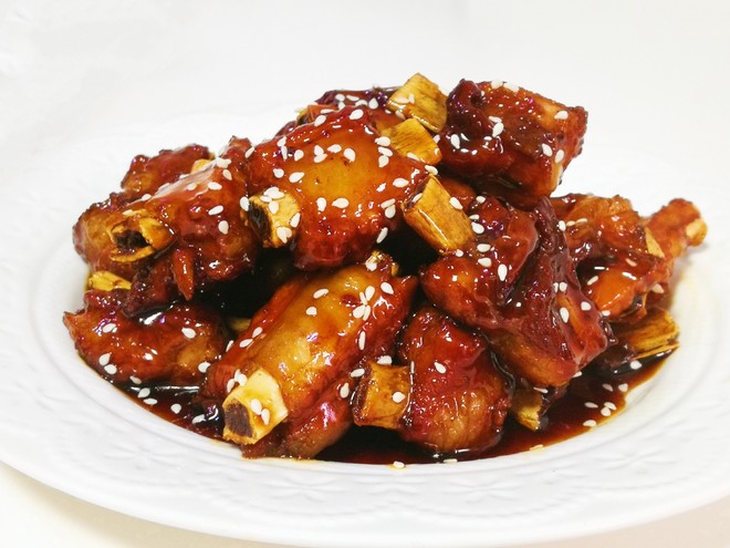 Order E1. Sweet and  Sour Pork Chops food online from Prosperity Szechuan Cuisine store, Stockton on bringmethat.com