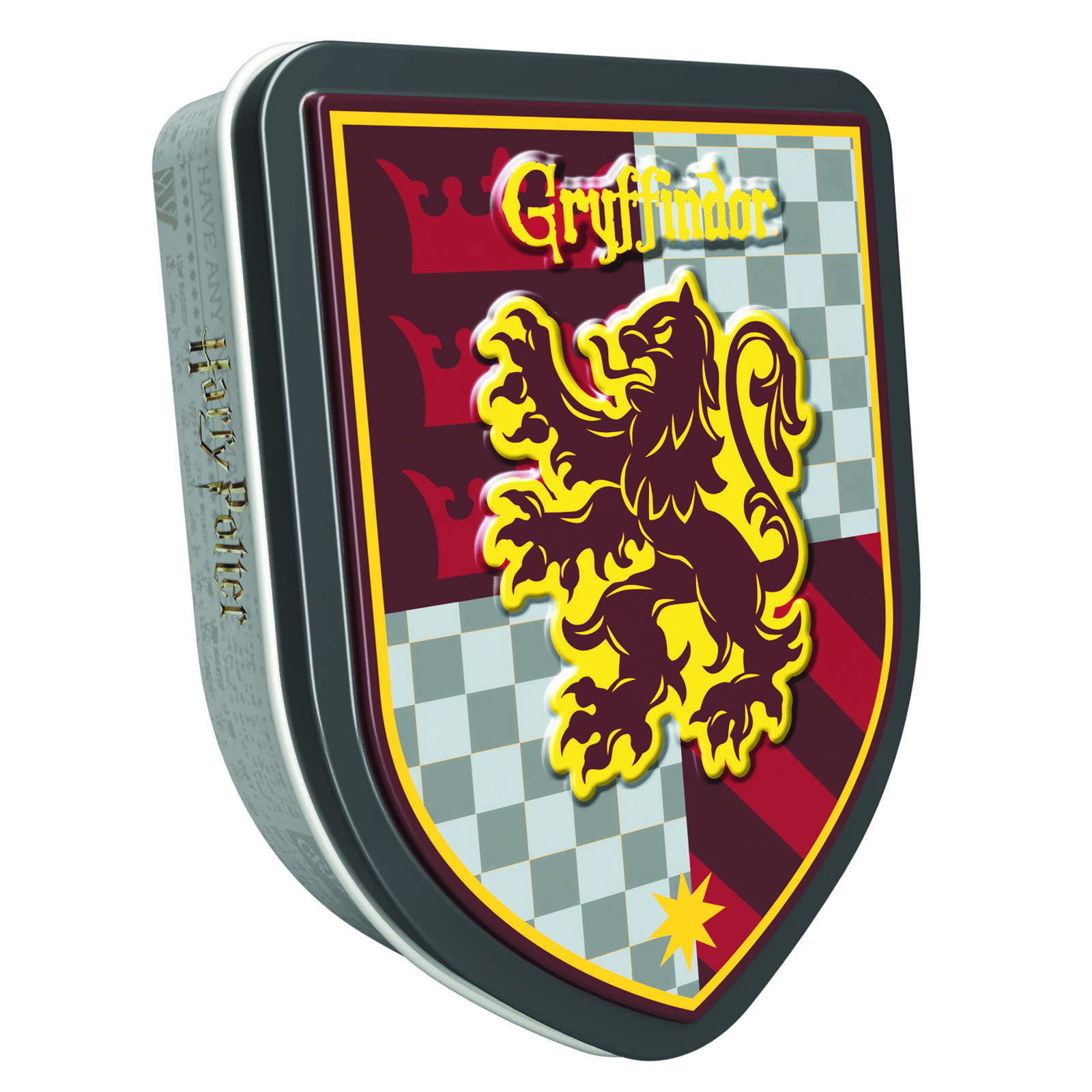 Order  Harry Potter Assorted Crest Tin  1 oz. food online from Chocolate Boutique store, Pittsburgh on bringmethat.com