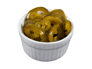 Order Side Jalapeno Peppers - Extra food online from Sarpino's Pizzeria  store, Northbrook on bringmethat.com
