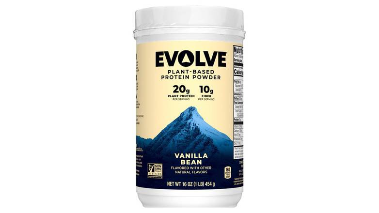 Order Evolve Plant Based Protein Powder Vanilla Bean food online from Route 7 Food Mart store, Norwalk on bringmethat.com