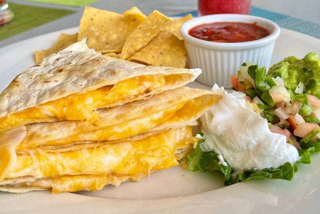 Order Cheese Quesadilla food online from Krave cafe & grill store, Queens on bringmethat.com