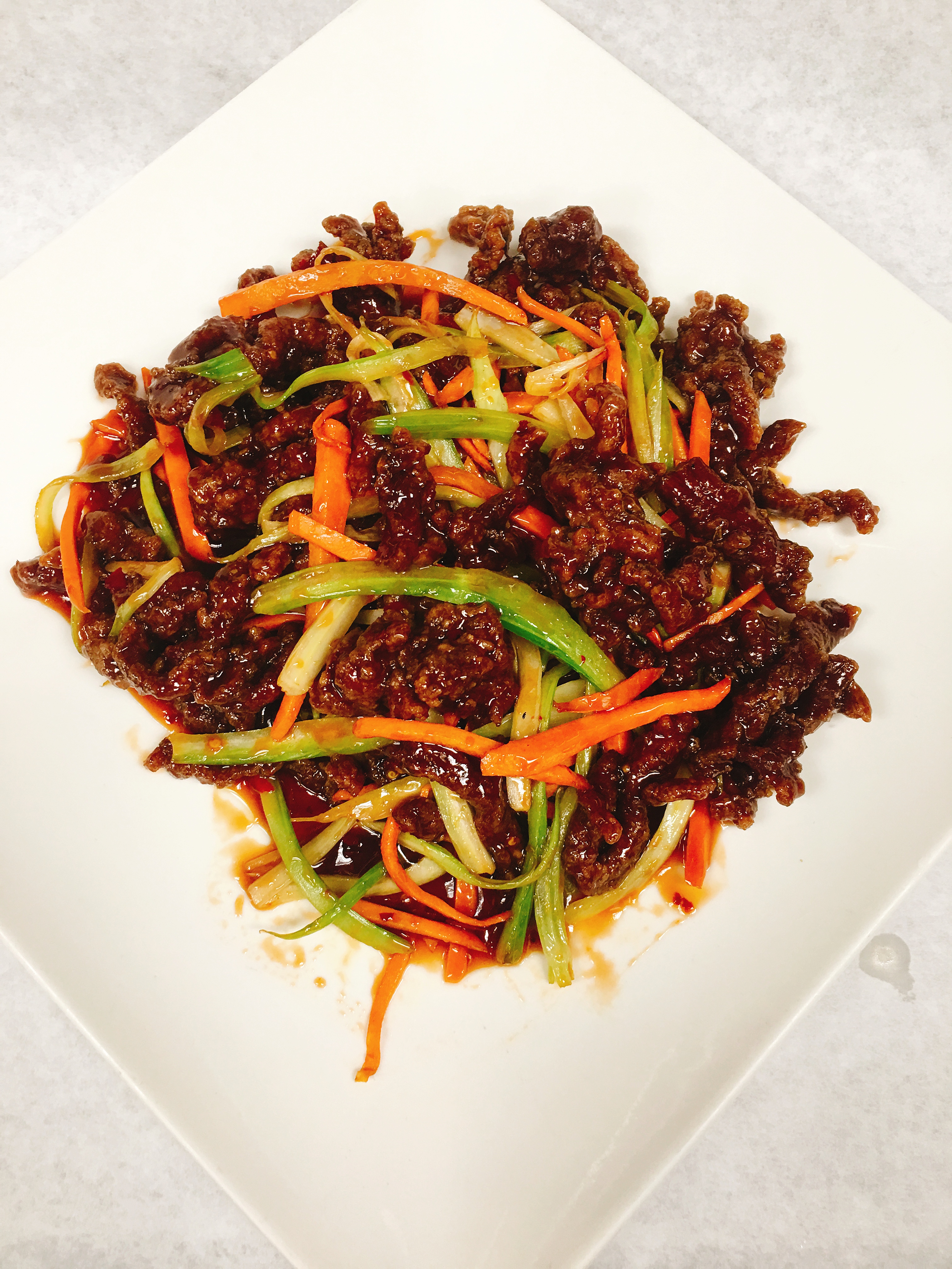 Order Shredded Crispy Beef food online from Pearls Chinese Restaurant store, New York on bringmethat.com