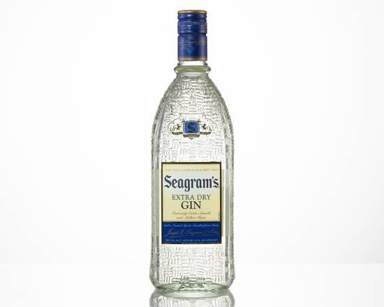 Order Seagram's Extra Dry, 750mL gin (40.0% ABV) food online from Goodtimes Liquor store, Jennings on bringmethat.com