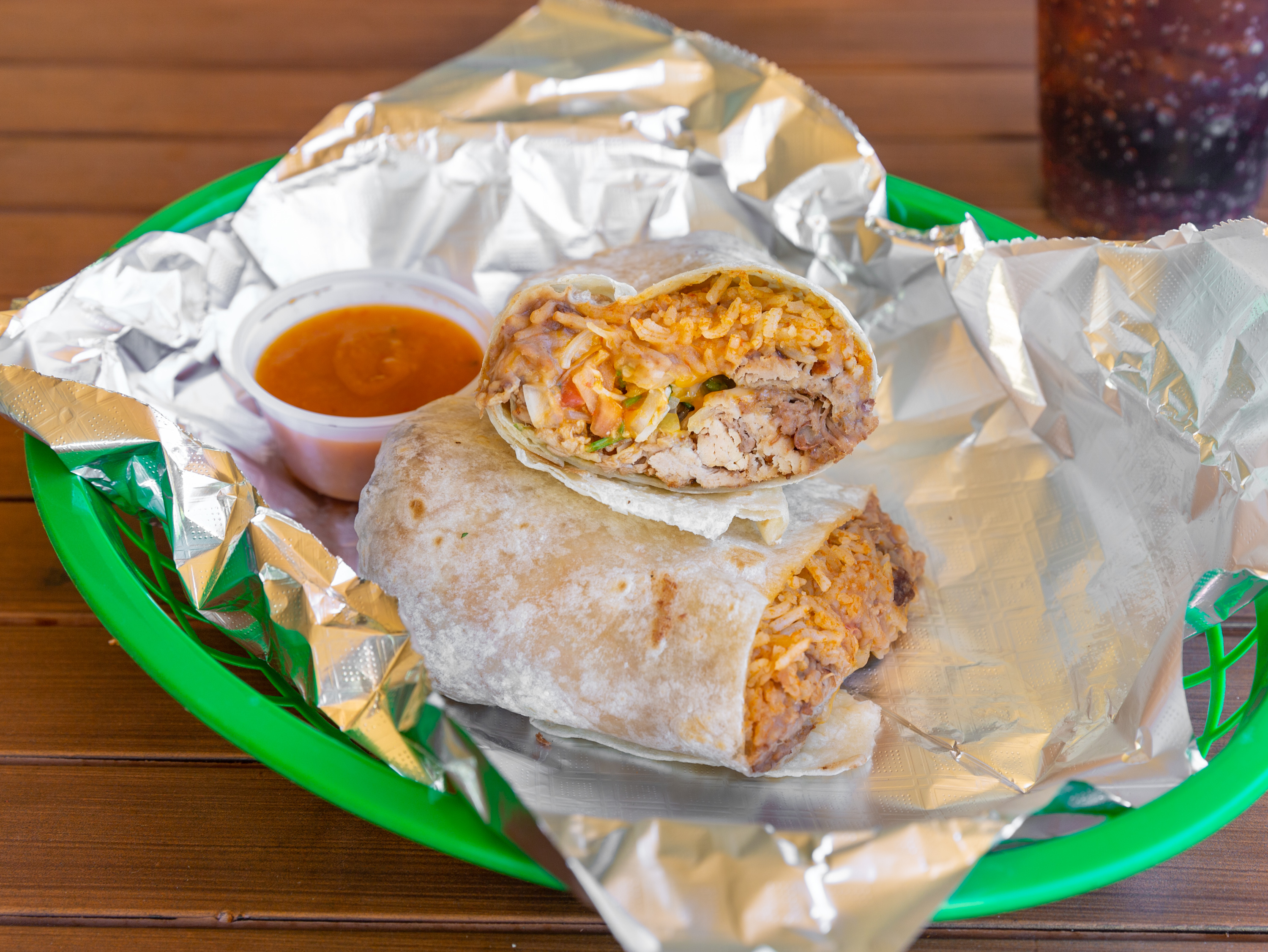 Order Build Your Own Carnitas Burrito food online from Petit Street Grill store, Camarillo on bringmethat.com