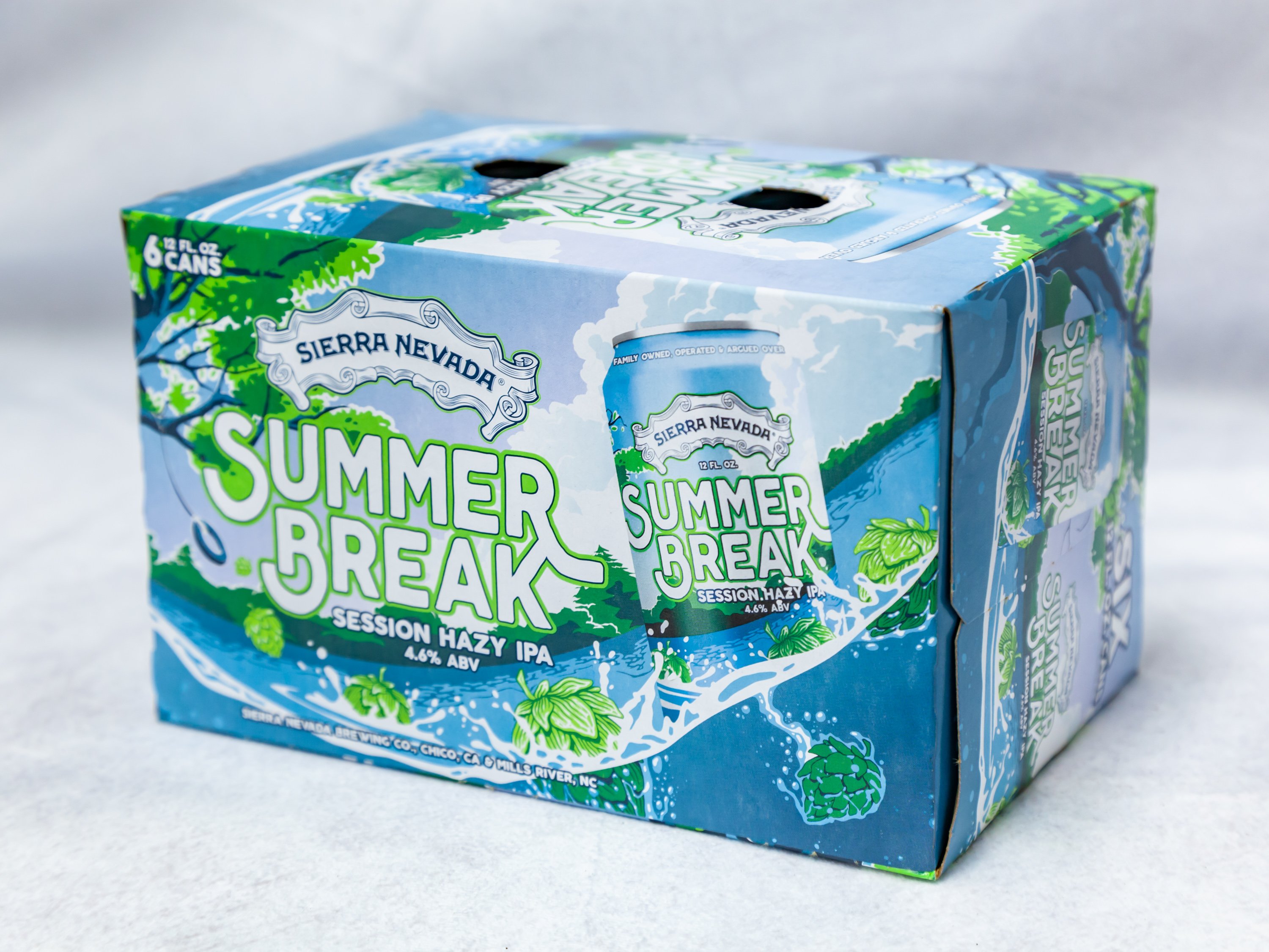 Order 6 Pack Can Sierra Nevada Summer Break Session Hazy Ipa food online from Gallaghers Drive-In Liquor store, Oakland on bringmethat.com