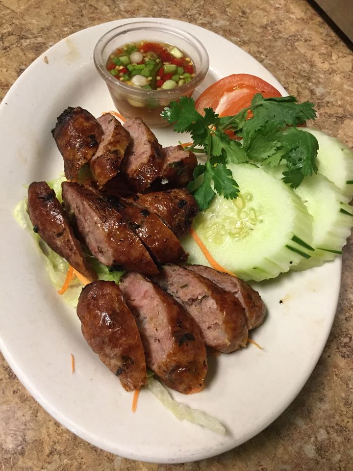 Order 76. Asian Pork Sausage Combo food online from Emerald Thai Restaurant store, Lakeland on bringmethat.com