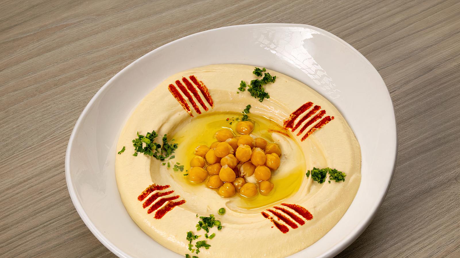 Order Hummus food online from Alibaba Mediterranean Cuisine store, Long Beach on bringmethat.com