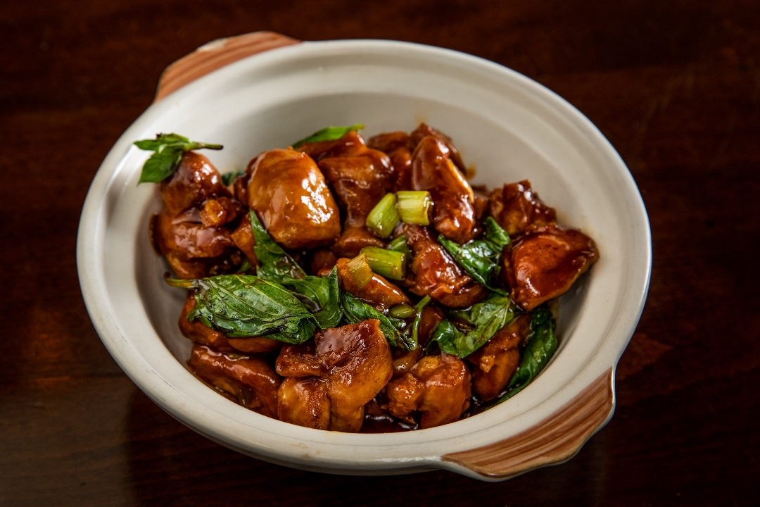 Order +Three Cup Chicken food online from Han Dynasty store, New York on bringmethat.com
