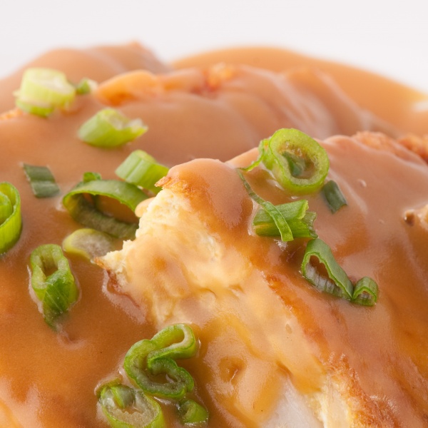 Order Chicken Egg Foo Young food online from China A Go Go store, Las Vegas on bringmethat.com