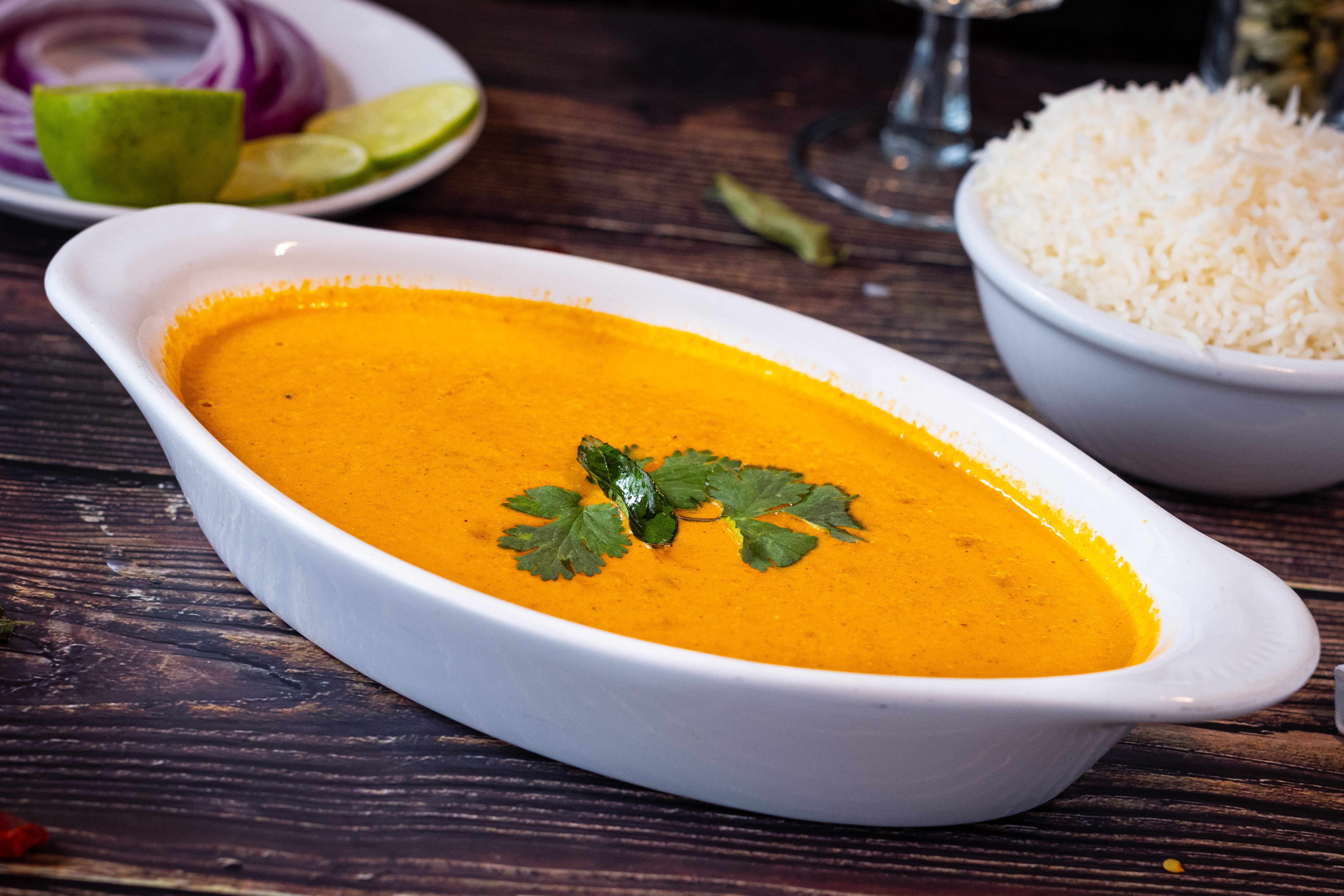 Order Malabar Fish Curry food online from Amaravati Indian Cuisine store, Brentwood on bringmethat.com