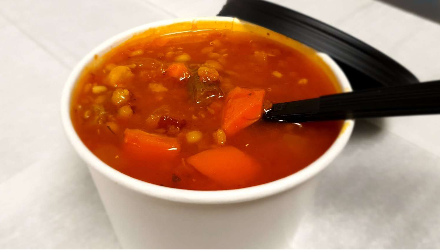 Order Organic Grain Minestrone Soup food online from Shahs Halal Food store, Holbrook on bringmethat.com