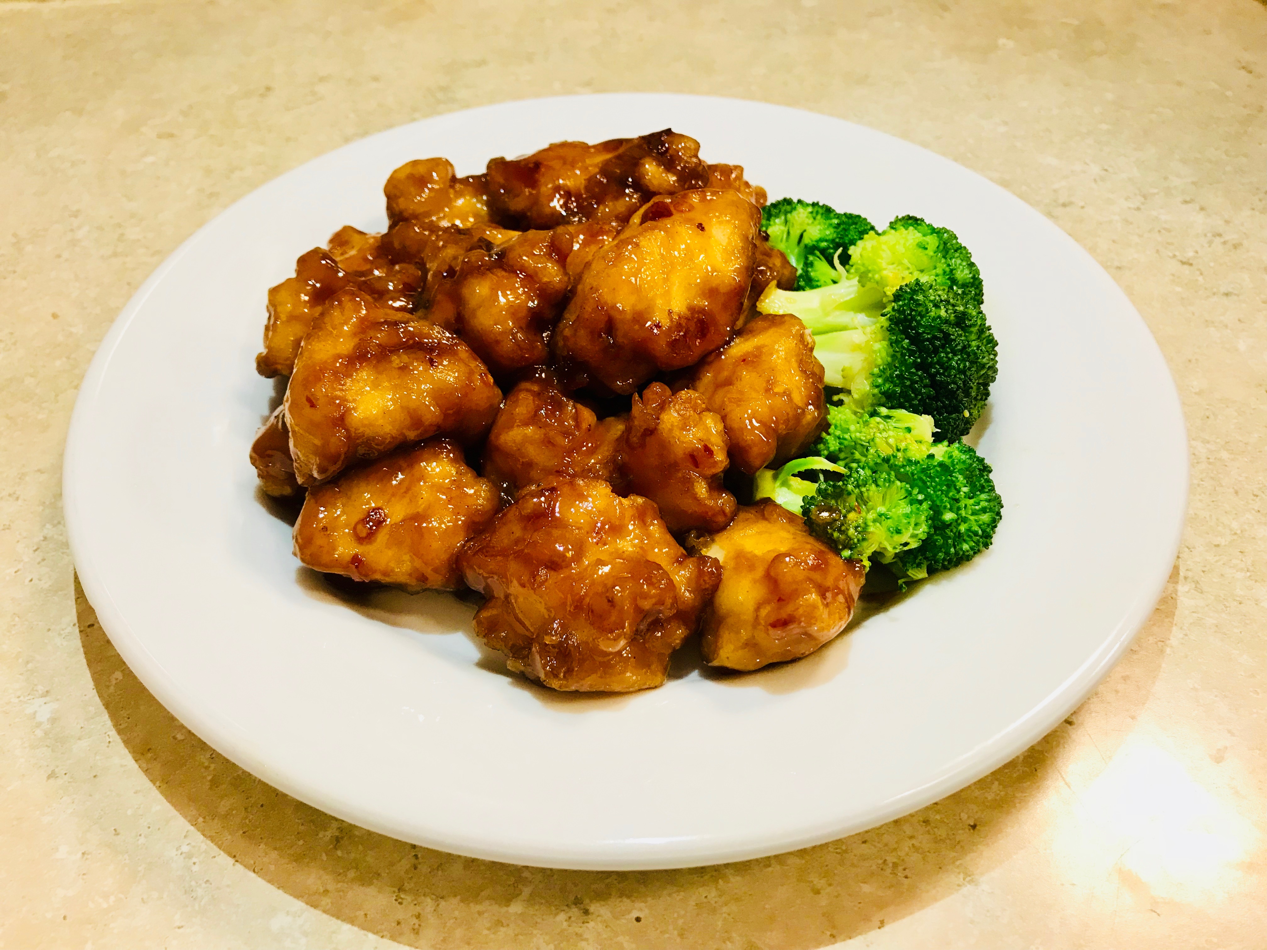 Order P15. General Tso's Chicken food online from China Island store, Mansfield on bringmethat.com