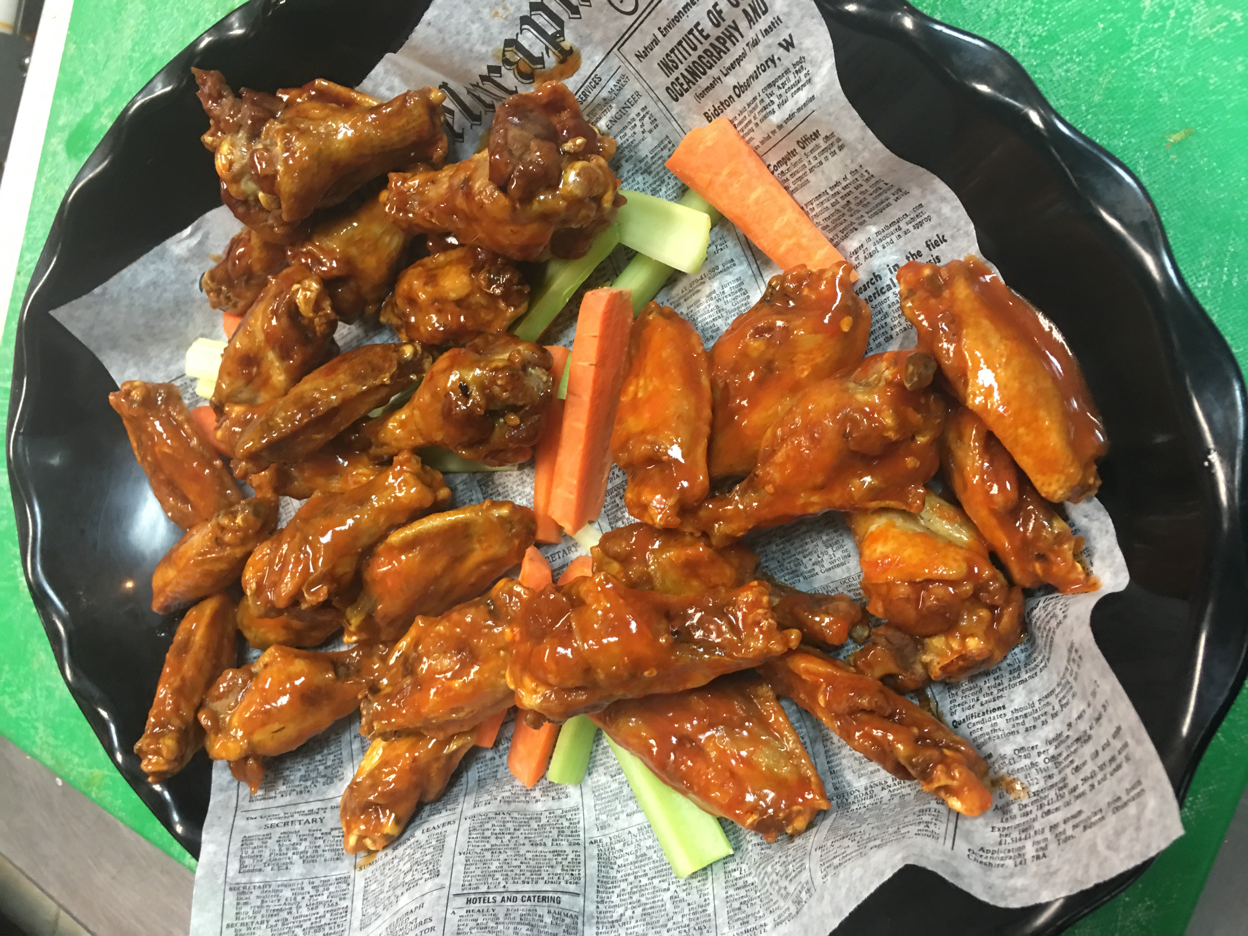 Order 30 Piece Wings food online from World Of Wings store, Calhoun on bringmethat.com