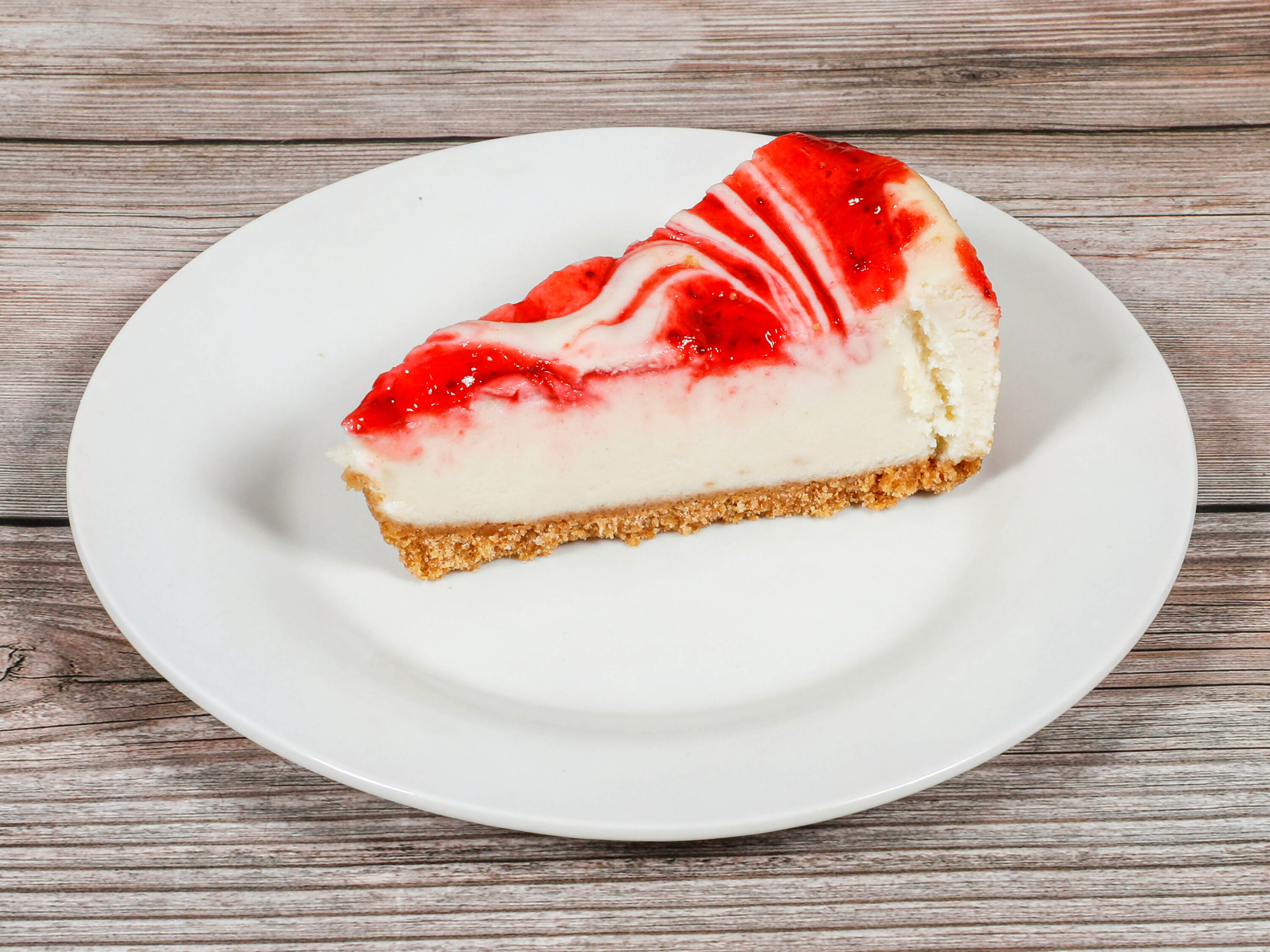 Order Strawberry Swirl Cheesecake  food online from Tastee Grill store, San Mateo on bringmethat.com