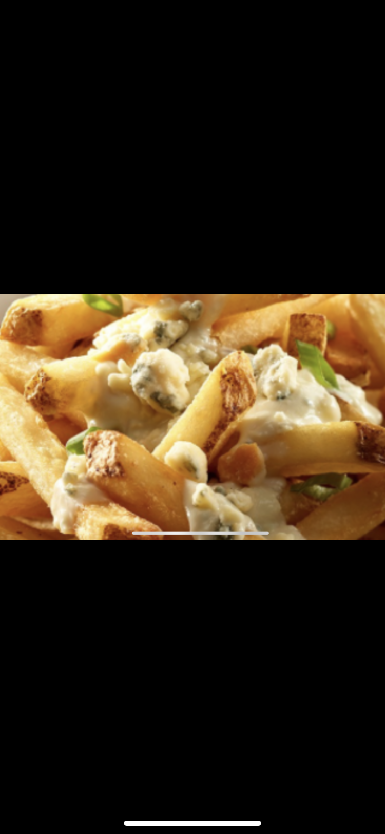Order New… Blue cheese covered french fries food online from The Bagel Factory store, Pittsburgh on bringmethat.com