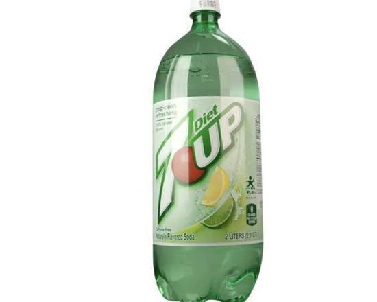 Order 7 Up Mixer (2 lt)  food online from Cold Spring Liquor store, Liberty Hill on bringmethat.com