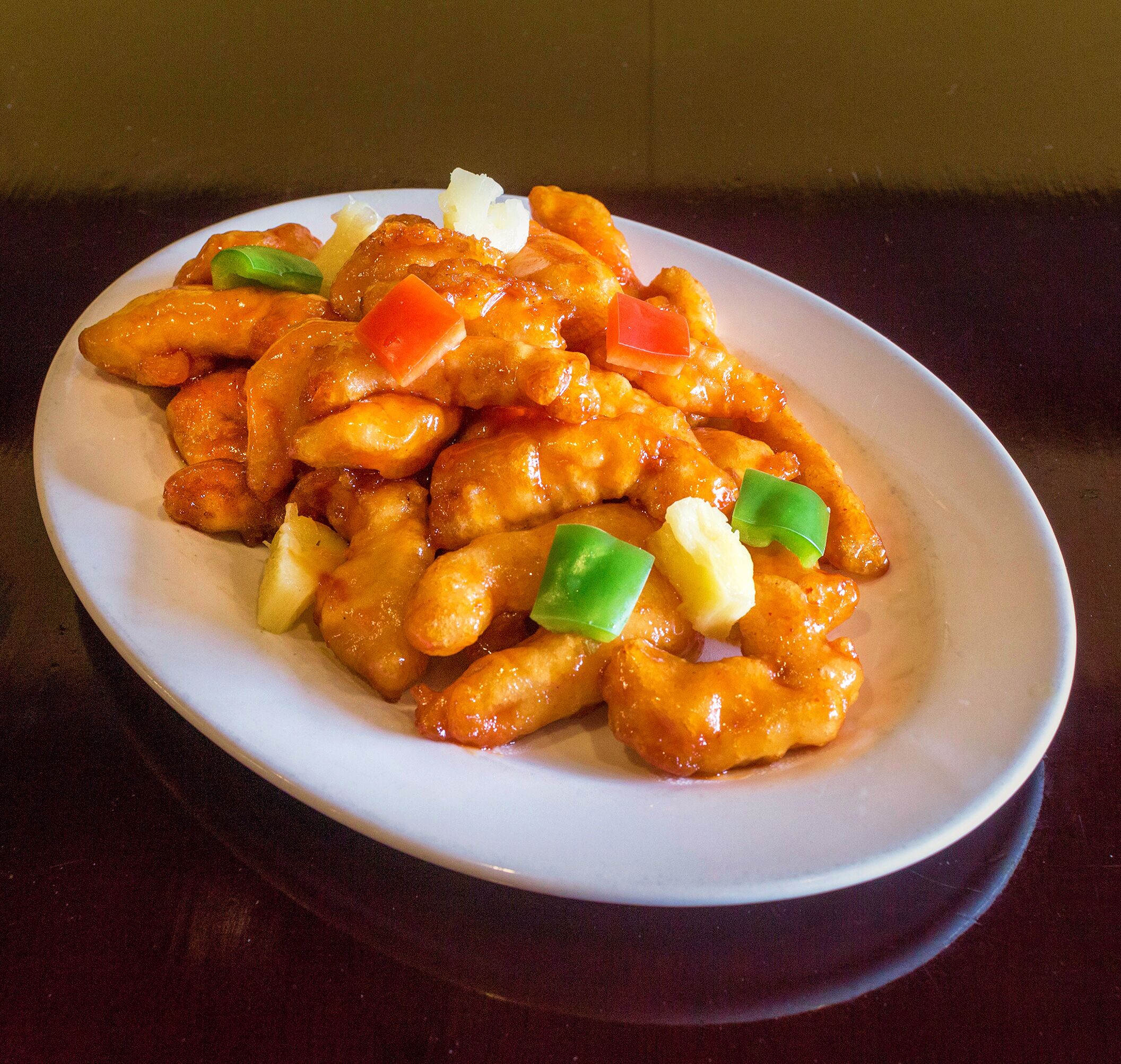 Order C05. Sweet and Sour Chicken food online from Red Corner China Diner store, Midvale on bringmethat.com